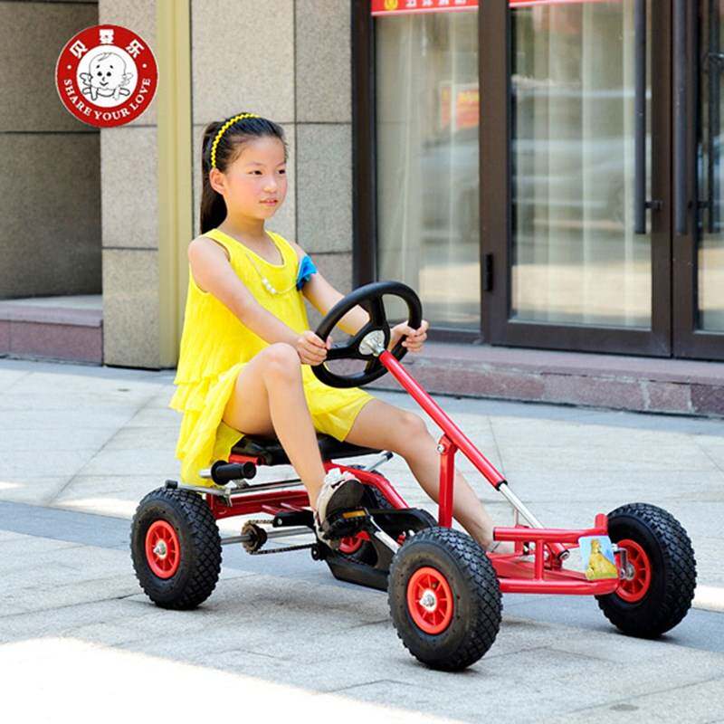 包邮儿童卡丁车健身车自行车儿童四轮脚踏车宝宝踏行三轮车童车