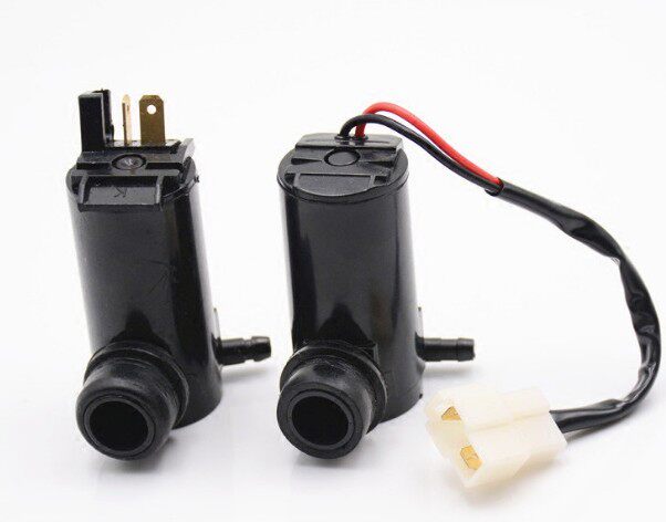 适配东风小霸王 通用喷水电机12V 24v雨刮喷水泵玻璃水壶马达