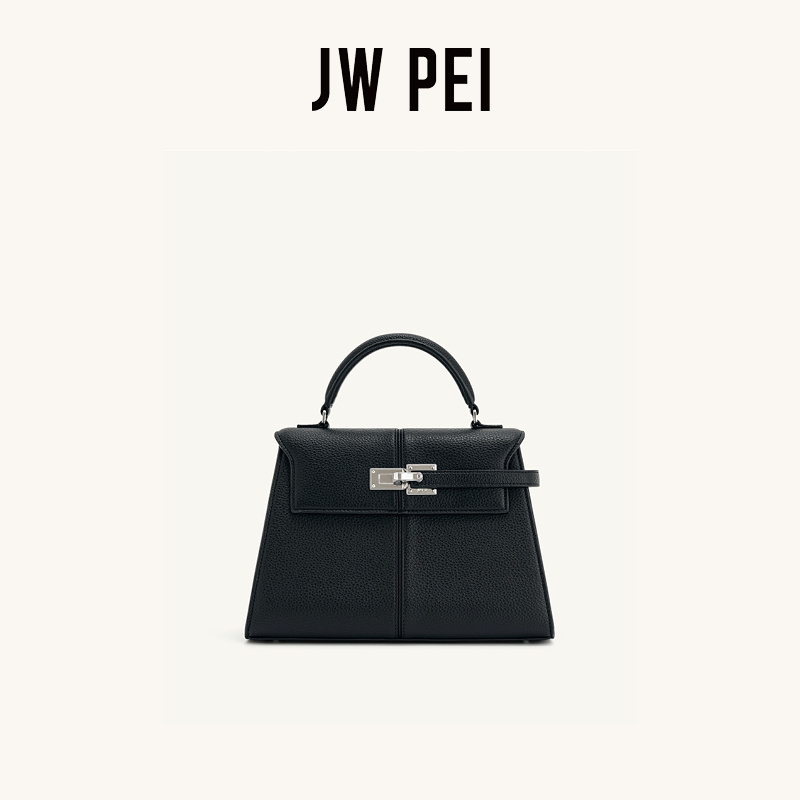 JW PEI梯形包Elise大号凯莉包包女士手提包大容量斜挎高级