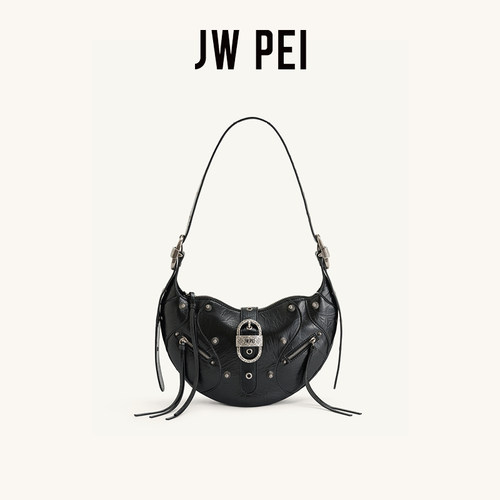 JWPEI机车系列牛角铆钉包