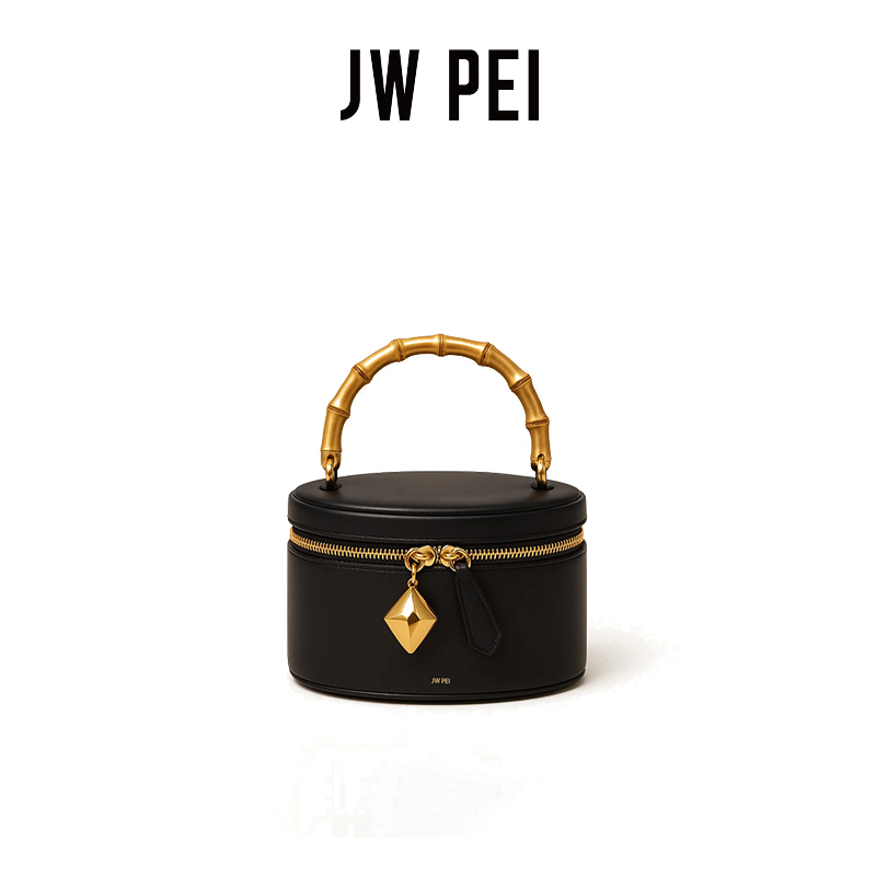 JW PEI竹节手提包Hadley小盒子方包手拎单肩精致小香风新款2T310