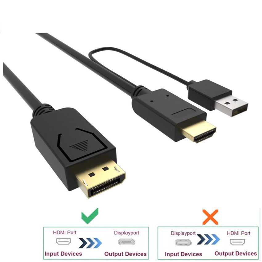Hd to Displayport Cable with usb Power Adapter Hd to DP|msdalam kategori peralatan pejabat/Supplies/Perkhidmatan yang berkaitan, filem - dari Buy2taobao.com untuk memberikan perkhidmatan ejen Taobao profesional membeli