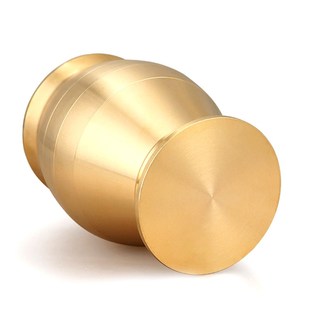 黄铜捣药罐杵子黄铜n盅擂钵臼缸研钵石臼药盅冲筒捣碎捣蒜器研磨