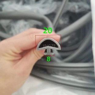 手术室感应门密i封条自动门气密门硅胶条玻璃门防撞条定位门框配