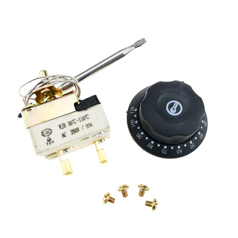 电油炸炉温控开关 电饼铛温控器 烤肠机开水桶R旋钮温度控制大功