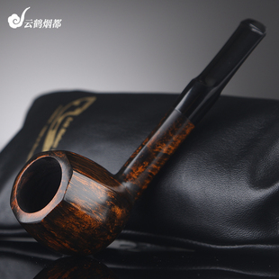 丹麦Erik Nielsen艾瑞克·尼尔森手工石楠木烟斗光面罐型直斗C级