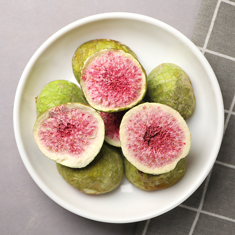 汀然冻干无花果干500g酥脆果干蛋糕装饰雪花酥烘焙原材料孕妇零食