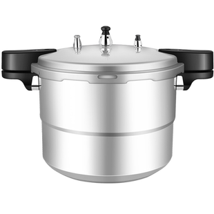 万宝高压压力锅大容量商用高压锅燃气电磁炉通用蒸饭锅炖汤锅加厚