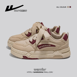 回力女鞋2026新款春季青少年厚底增高板鞋女士轻便百搭运动鞋女款