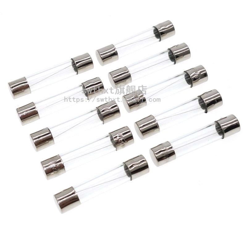 6X30mm保险丝玻璃保险管F0.5A 1A 2A 3A 4A 5A 6A 7A 8A 10AL250V