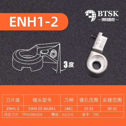 ENH刀片座EWN微调精镗刀可调式TC TP刀片座BIG CBH镗头123456-123