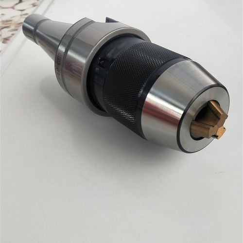 铣床一体式钻夹头刀柄NT40-APU13 5/8-11UNF英制螺纹三爪镀钛