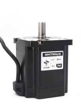 86HCY98AL3S三相高压步进电机套装6nm驱动器3HE2254时220V交流