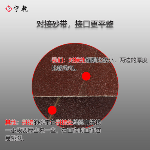 小型砂带机抛光带砂带条工业环形915砂带打磨机沙带条立式砂带卷