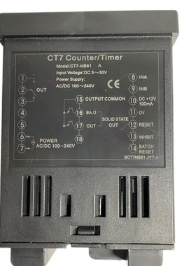 计数计米器CT7-MB61 CT7-MC62长度监视器p272022编码器米轮控制器