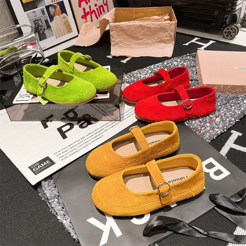 欧货磨砂牛皮真皮一字玛丽珍豆豆鞋勃肯鞋浅口单鞋平底豆豆鞋女鞋,女鞋,乐福鞋（豆豆鞋）,淘宝优惠券,粉丝福利购,淘宝优惠卷