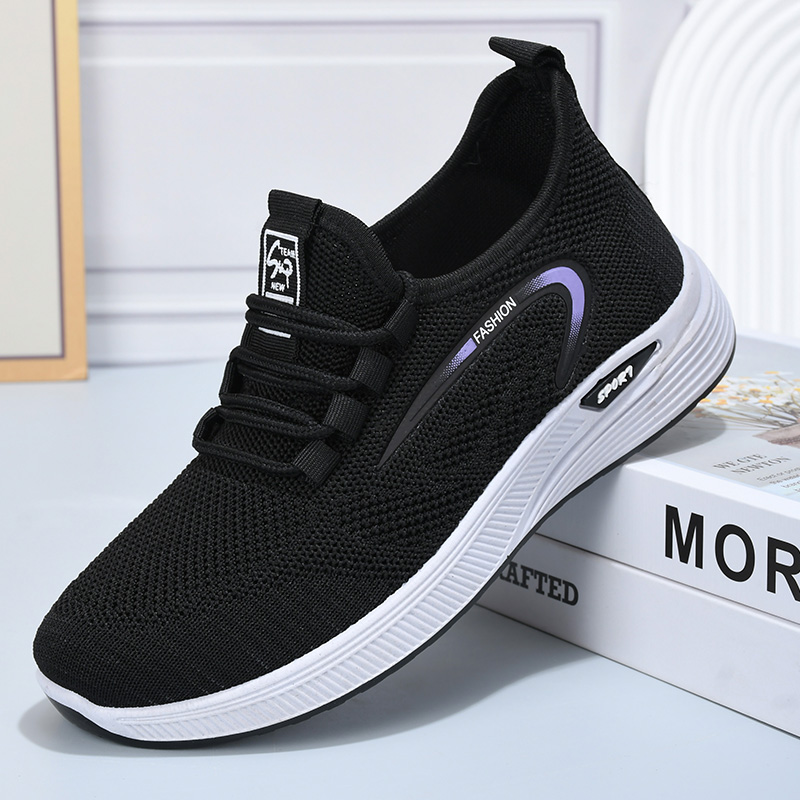 老北京布鞋休闲运动跑步鞋防滑软底中老年妈妈鞋平底单鞋舒适百搭