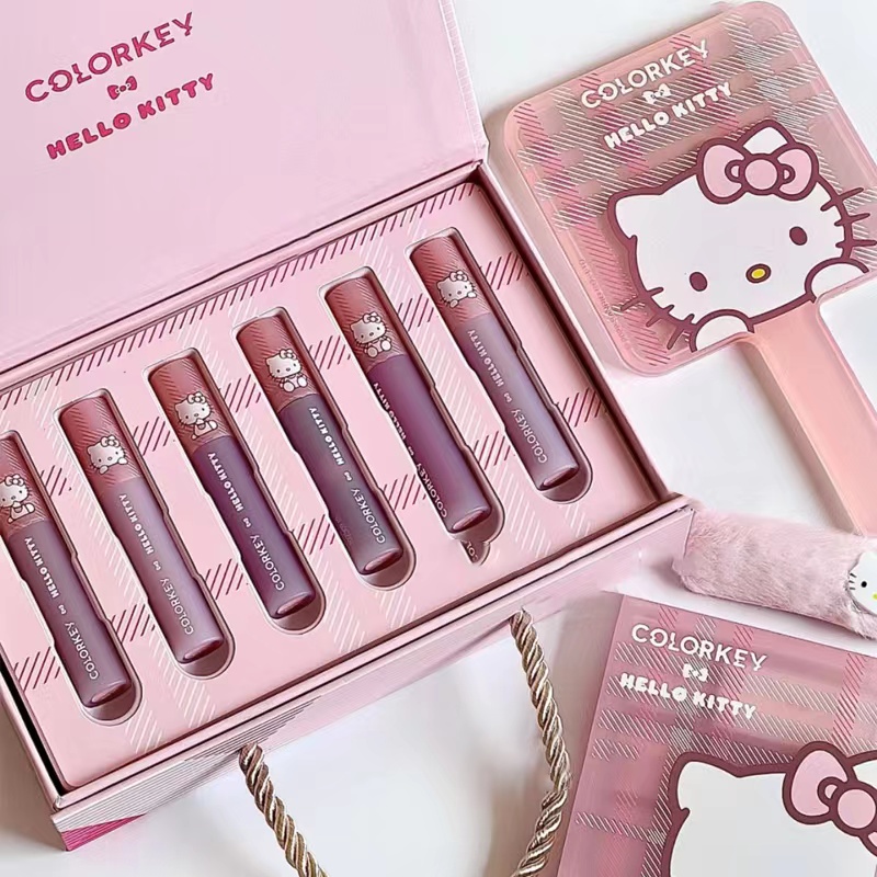 colorkey唇釉珂拉琪礼盒mini玉桂狗口红母亲节礼物彩妆限定套盒