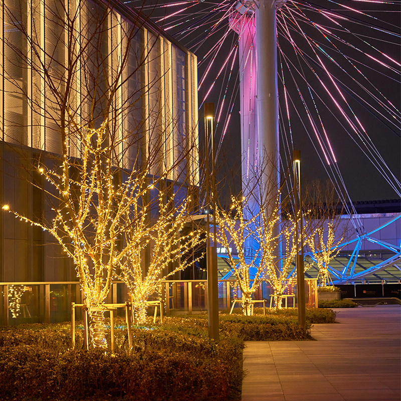 户外太阳能LED彩灯满天星装饰灯