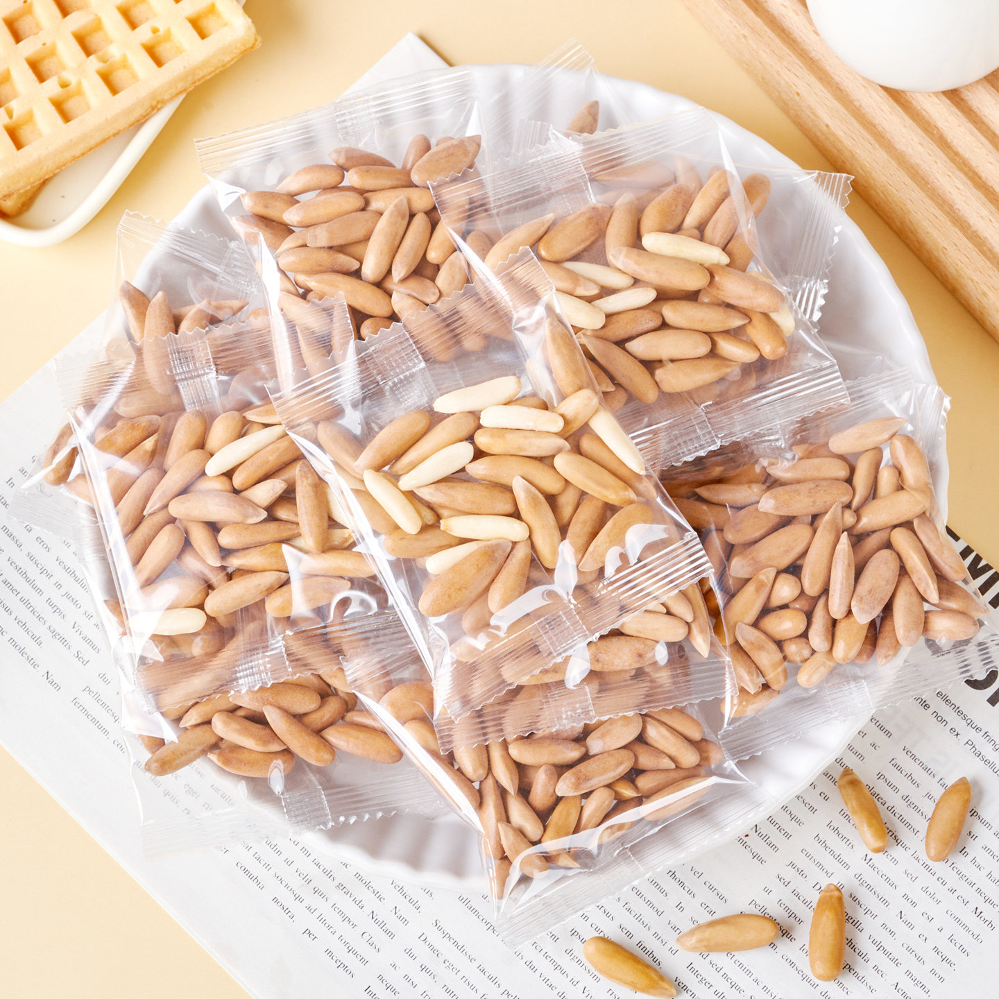 巴西松子手剥新货坚果独小包装孕妇零食大颗粒干果特产炒货