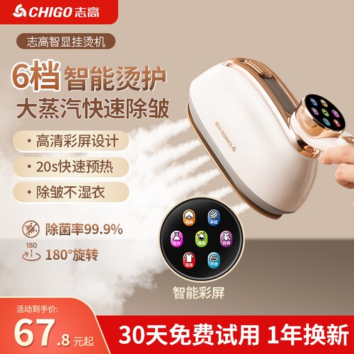 志高熨斗家用小型便携烫衣服蒸汽