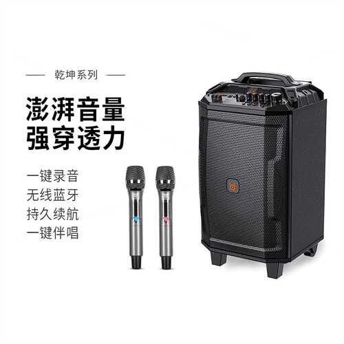 率KTV唱歌音箱贝德乾坤0862户外