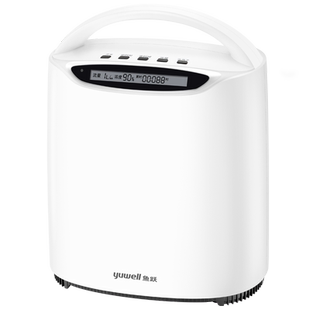 鱼跃牌5L升制氧机家用吸氧机老人用家庭便携式雾化氧气机呼吸专用