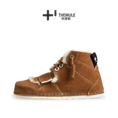 可以穿到-20°的雪地靴羊绒保暖