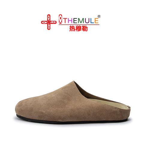 勃肯鞋女2025新款麂皮风row