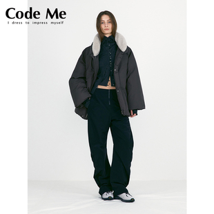 可拆卸毛领羽绒服 国内现货 CodeMe买手店 CLASSIC LOW