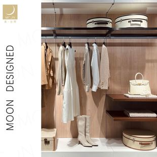 MOON慕空间样板房衣帽间衣柜女士衣服衬衫 饰品全屋定制摆件 外套装