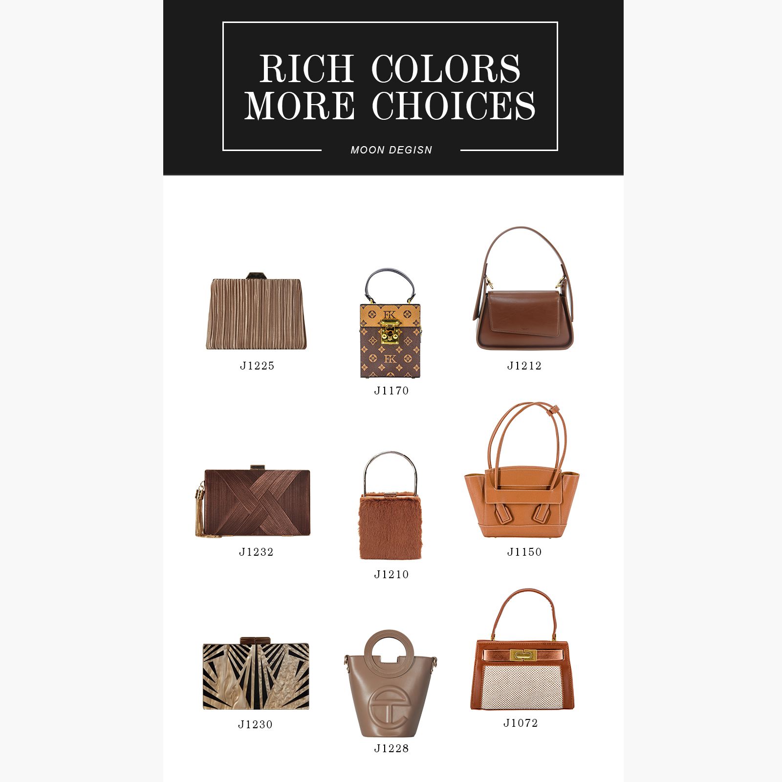 MOON慕空间设计师新款欧美轻奢包包样板间卧室衣帽间展厅别墅摆件