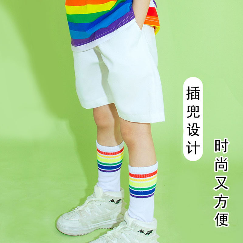 儿童短裤中大童五分裤子图片