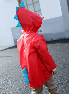 儿童宝宝雨衣幼儿园恐龙