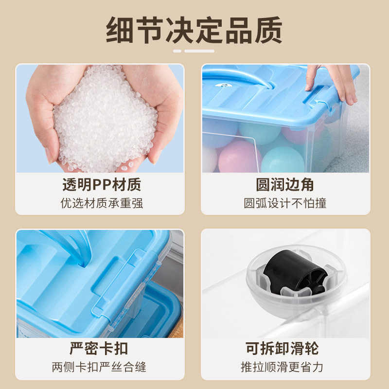 JEKO收纳箱塑料家用零食
