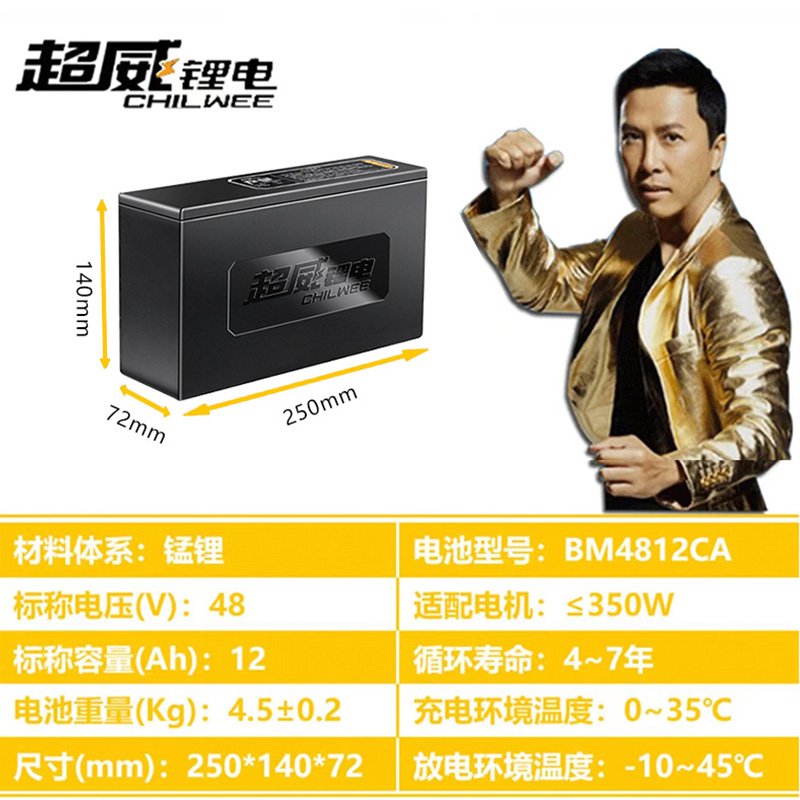 电动车大容量锂电池60V20Ah48v20Ah三轮车电摩48V12Ah电瓶 电动车/配件/交通工具 电动车电池 原图主图