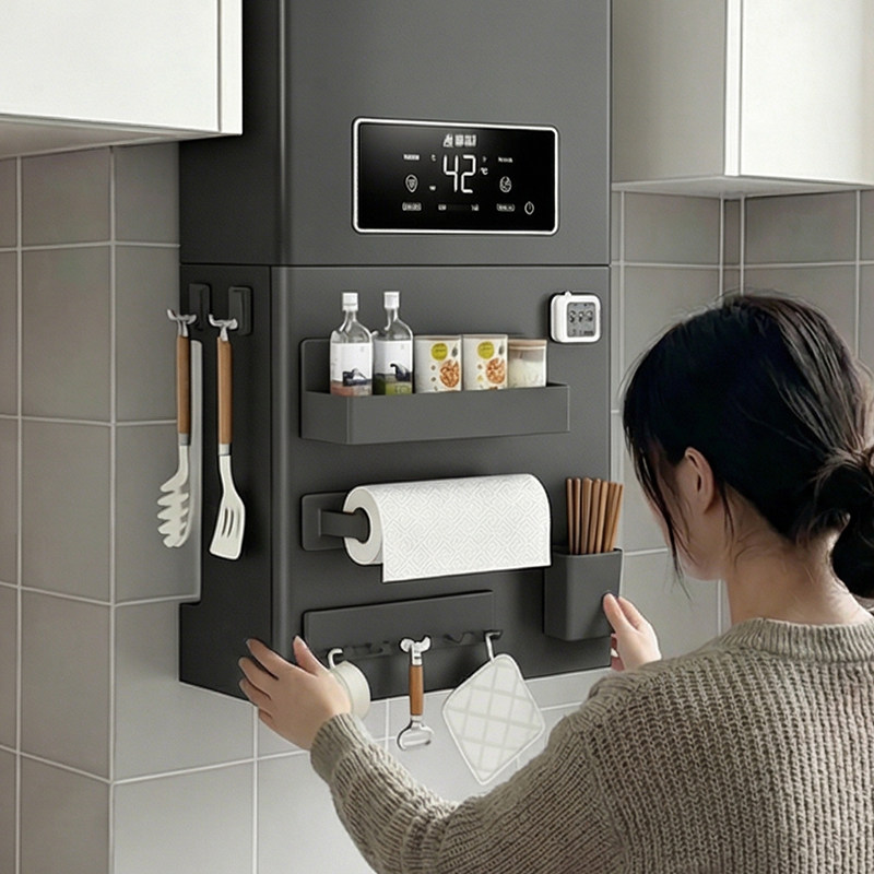 【圆弧边角】燃气热水器遮挡罩图片