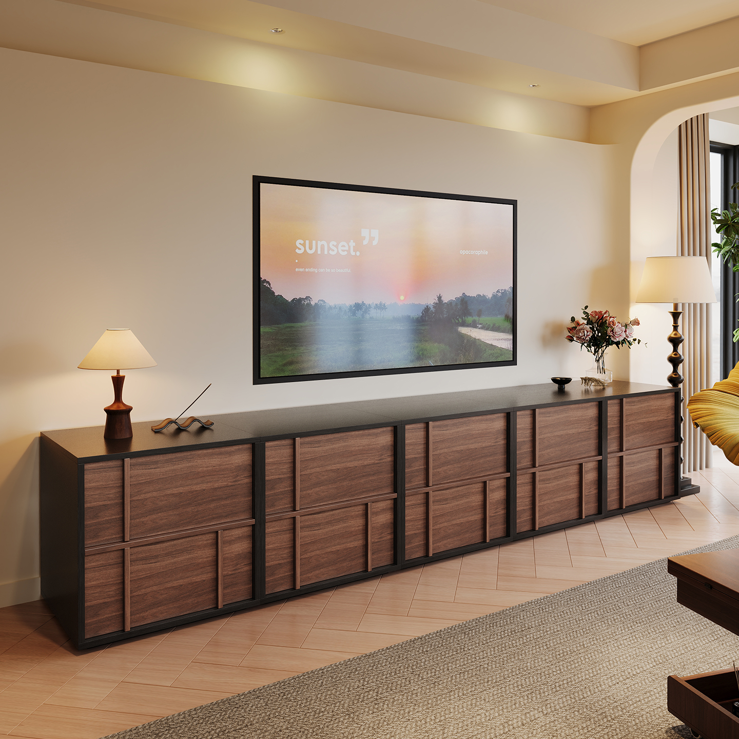 【2026新款】孕婴级！组合电视柜