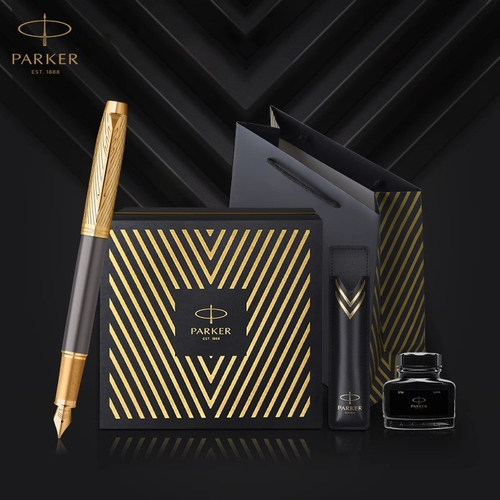 【圣诞礼物】PARKER/派克IM先锋金夹墨水笔礼盒商务办公书写送礼高档钢笔签字笔送老师礼物朋友领导可刻字