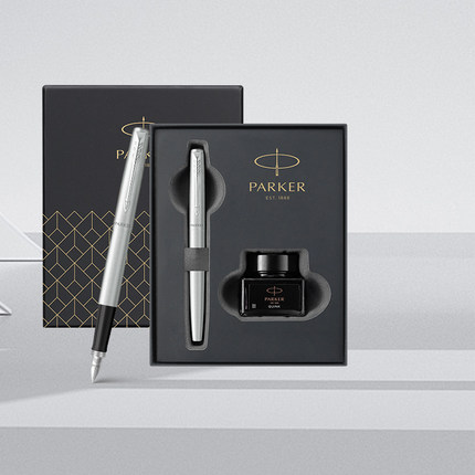【毕业礼物】PARKER/派克乔特钢笔墨水笔尖礼盒套装送老师礼物高档商务成人练字学生用送老师年会礼品定制