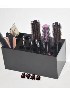 美容美发理发店发廊剪刀卷发滚梳子架宠物店医院店台面收纳工具架