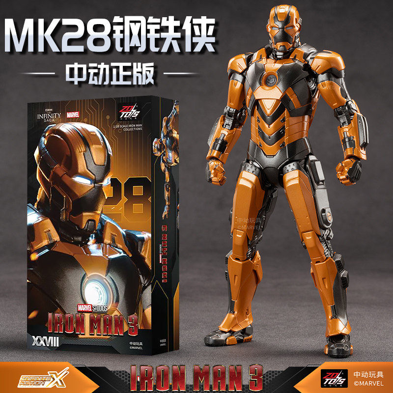 中动钢铁人MK28杰克模型