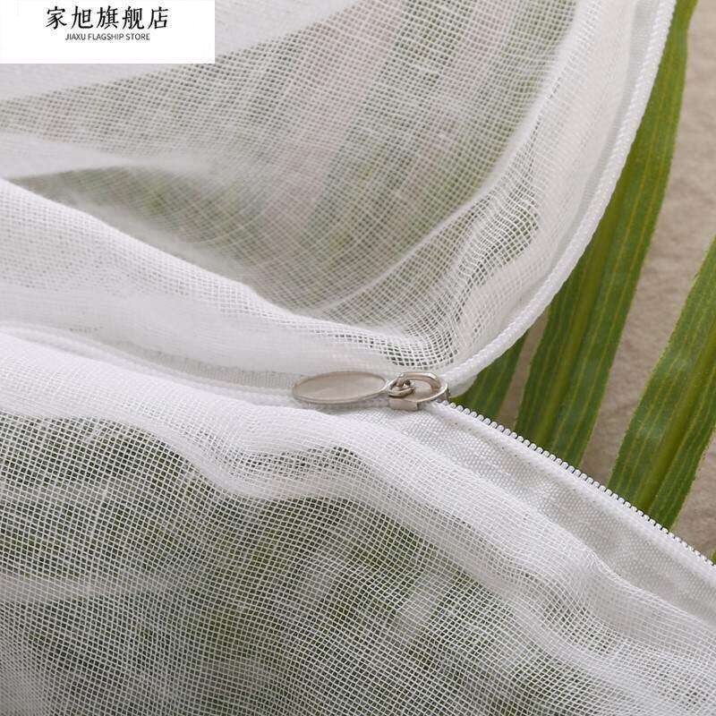 棉纱布套子内胆被套包被子被芯棉花棉絮蚕丝被垫被纯白色棉网套