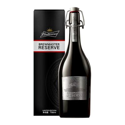 臻藏版百威大师啤酒798ml礼盒装