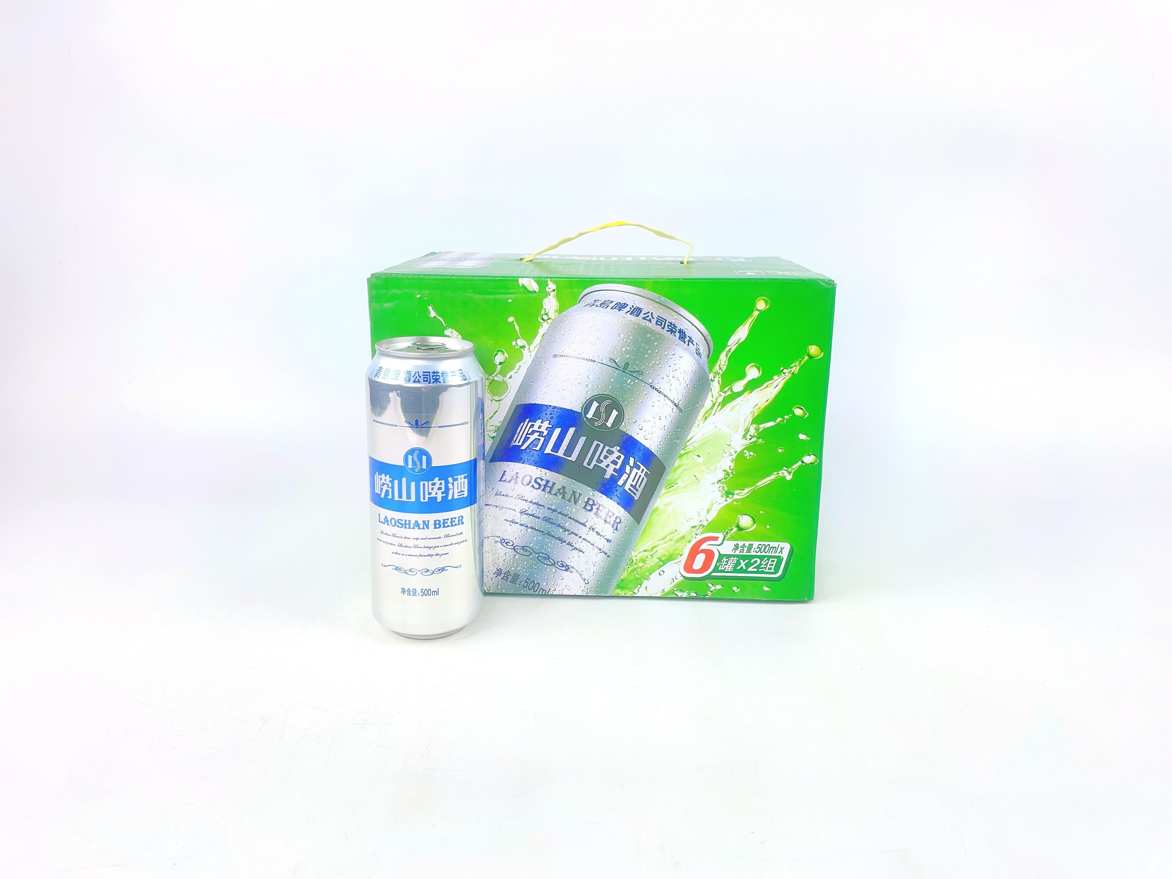 青岛崂山3.6度500听青岛崂山啤酒