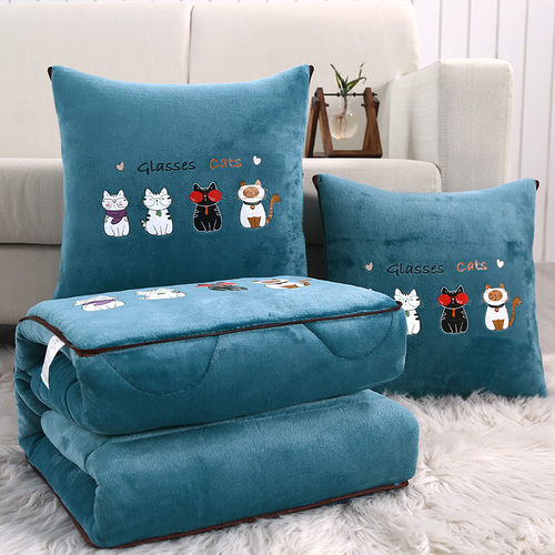 加厚抱枕被子午睡枕头被