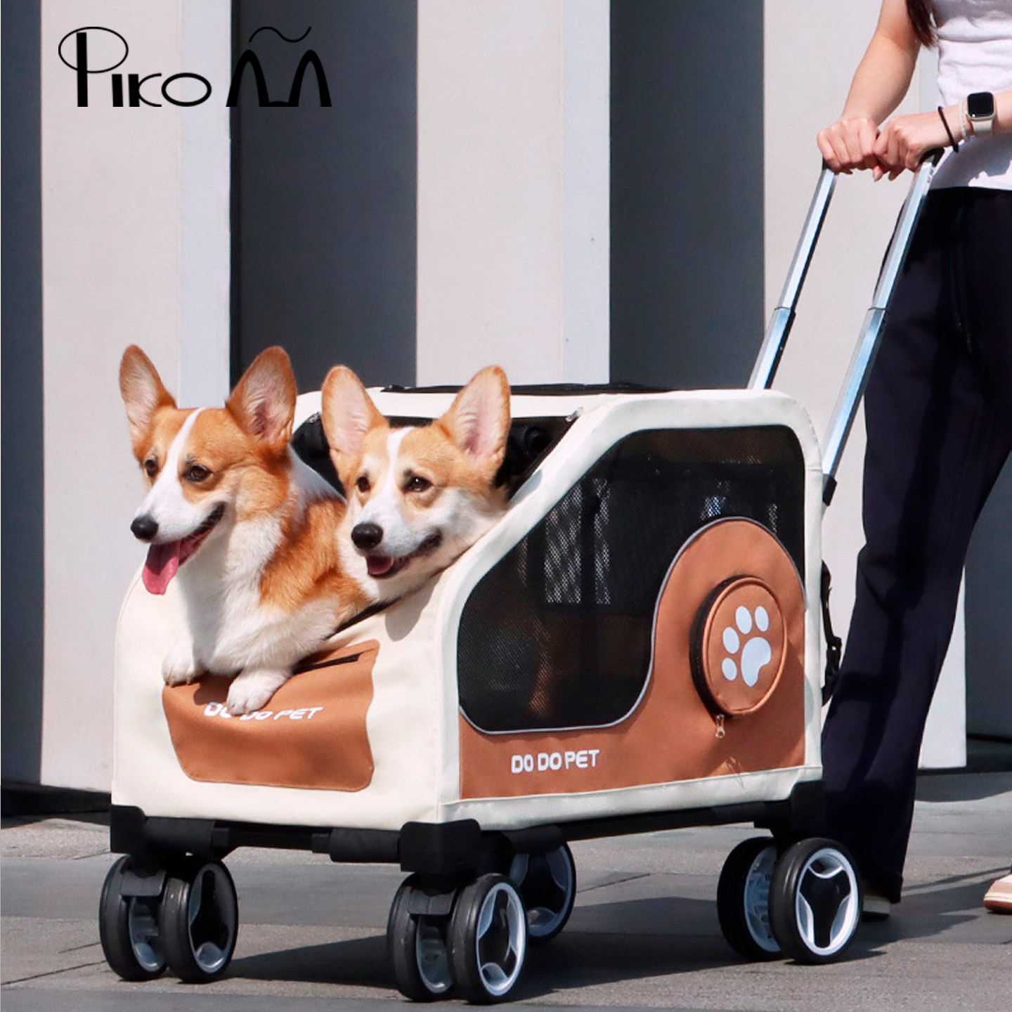 宠物推车外出包狗包大容量猫咪背包便携式大型犬遛狗大空间可带笼,宠物/宠物食品及用品,背包/箱包,淘宝优惠券,粉丝福利购,淘宝优惠卷