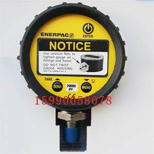 美国ENERPAC电子显示液压力表DGR2进口高精度1380Bar恩派克工装表