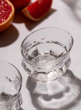 CenttiHome 英国设计ENSEMBLE 捷克进口 Tipsy玻璃杯 歪歪 透明