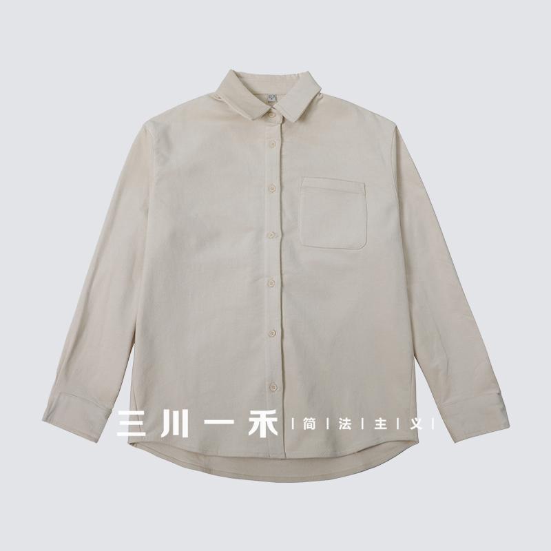 长袖衬衫2024秋冬新款